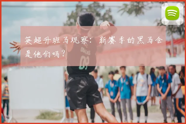 英超升班马观察:新赛季的黑马会是他们吗?